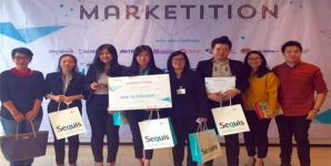 Mahasiswa Ini Raih Juara Pertama di Kompetisi Pemasaran “MARKETITION”